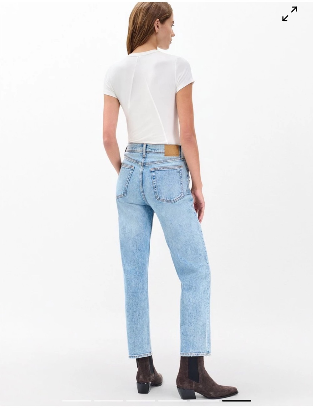 Rag & Bone Harlow Ankle Straight Jean Size 29 - Picture 6 of 11